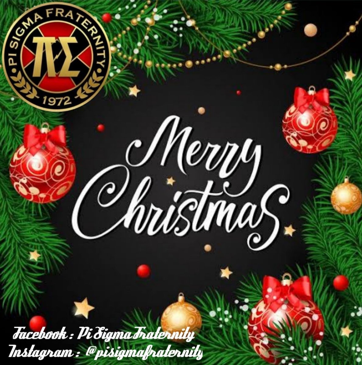 paragonTSU's tweet photo. Merry Christmas to all 🎄🎅

Especially Pi Sigma Fraternity World-wide!! 💯

#Christmas2020
#PiSigmaFraternity
#worldwide https://t.co/bfiiQafUuc