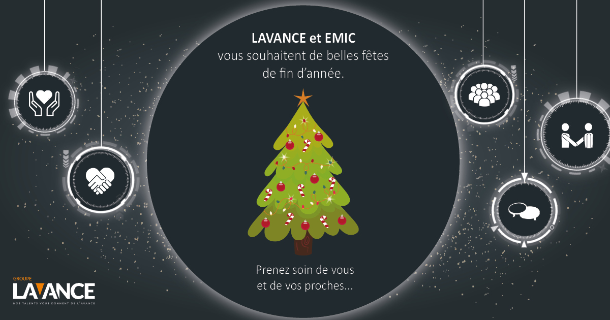 EMICgroupe's tweet photo. 🎄 L’équipe EMIC vous souhaite à toutes et à tous un merveilleux noël ! 🎅 https://t.co/HY3320t8Kt