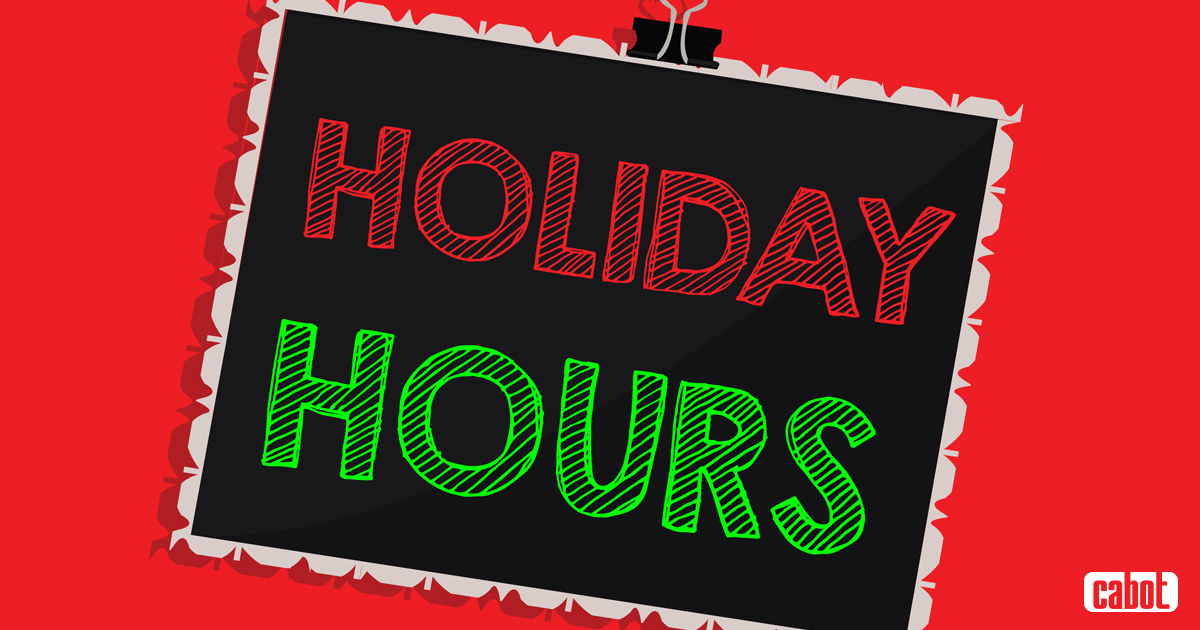 cabotshipping's tweet photo. Cabot's holiday hours:

December 24, 8:00 am to 12:00 pm
December 25, closed
December 28, closed
December 29, open
December 30, open
December 31, 8:00 am to 12:00 pm
January 1, 2021, closed

#NovaScotia, #NewBrunswick, #PrinceEdwardIsland, #EastCoast, #HolidayHours, #Christmas https://t.co/Rx3EsPjejx