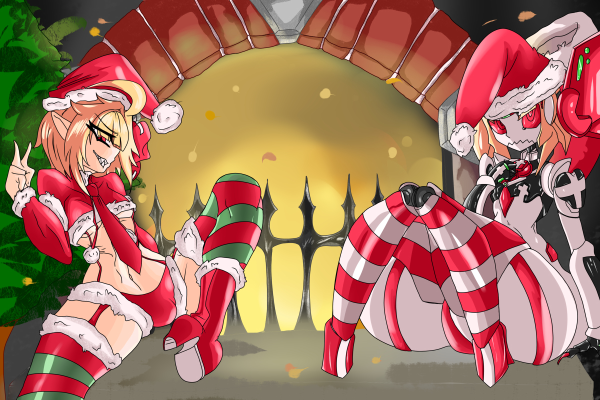 Rumia Soda Xxxmas Semi Sfw クリスマス 東方クリスマス 東方 男の娘 ロボ娘 ルーミア T Co T5zamjwu7x