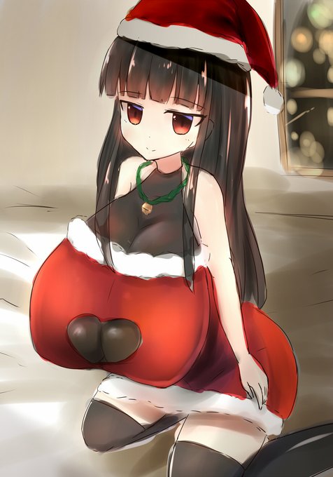 雑描きでクリスマス感に参入する男 