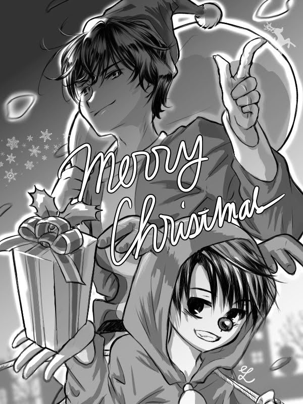 創作キャラのクリスマスイラストを載せて 創作キャラのクリスマスイラストを載せて