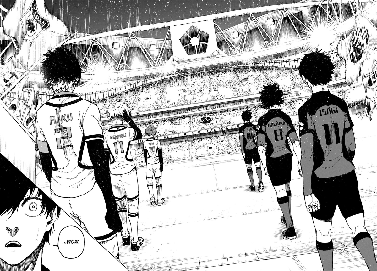 KASBYREA's tweet photo. #حرق_بلو_لوك

the long awaited match has finally begun. let's gooooooooo😍 https://t.co/Re60SlViEC