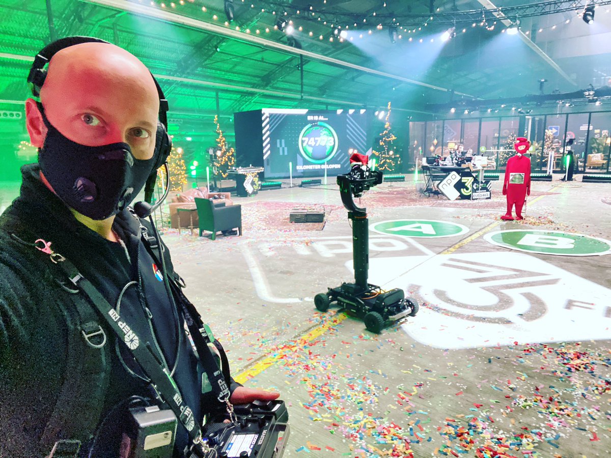 Having fun with our #agito for 3FM Serious Request Lifeline! #3fm #seriousrequestlifeline @nepthenetherlands <a href="/motionimposs/">Motion Impossible</a> <a href="/shotoversystems/">SHOTOVER Systems</a>