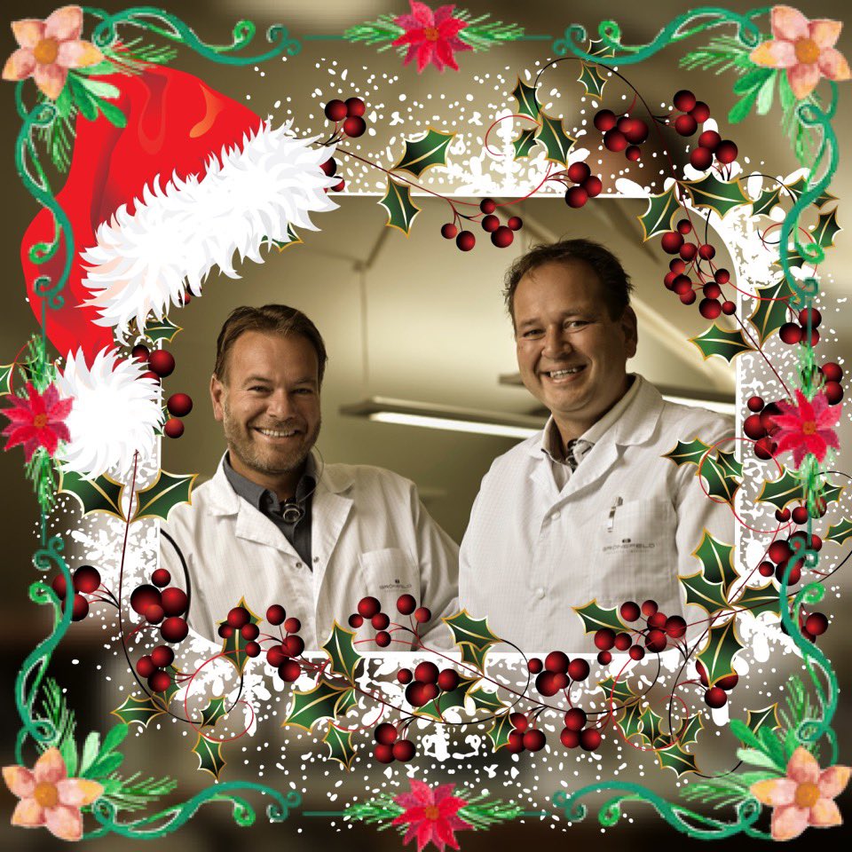 We wish you a Merry Christmas and a Happy New Year🥂. Thank you all for your support and confidence! We hope you’ll find one of our creations underneath your Christmas 🎄 If not this year then hopefully in 2021! 
Warm regards from the Horological Brothers Bart &amp; Tim  Grönefeld.