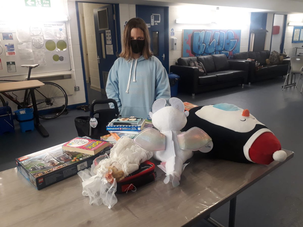 SkyWayCharity's tweet photo. This is Stella. She donated her toys for us to give out. Merry Christmas Stella ๐ ๐ ๐ #dearsecretsanta https://t.co/a5xfljYCcP