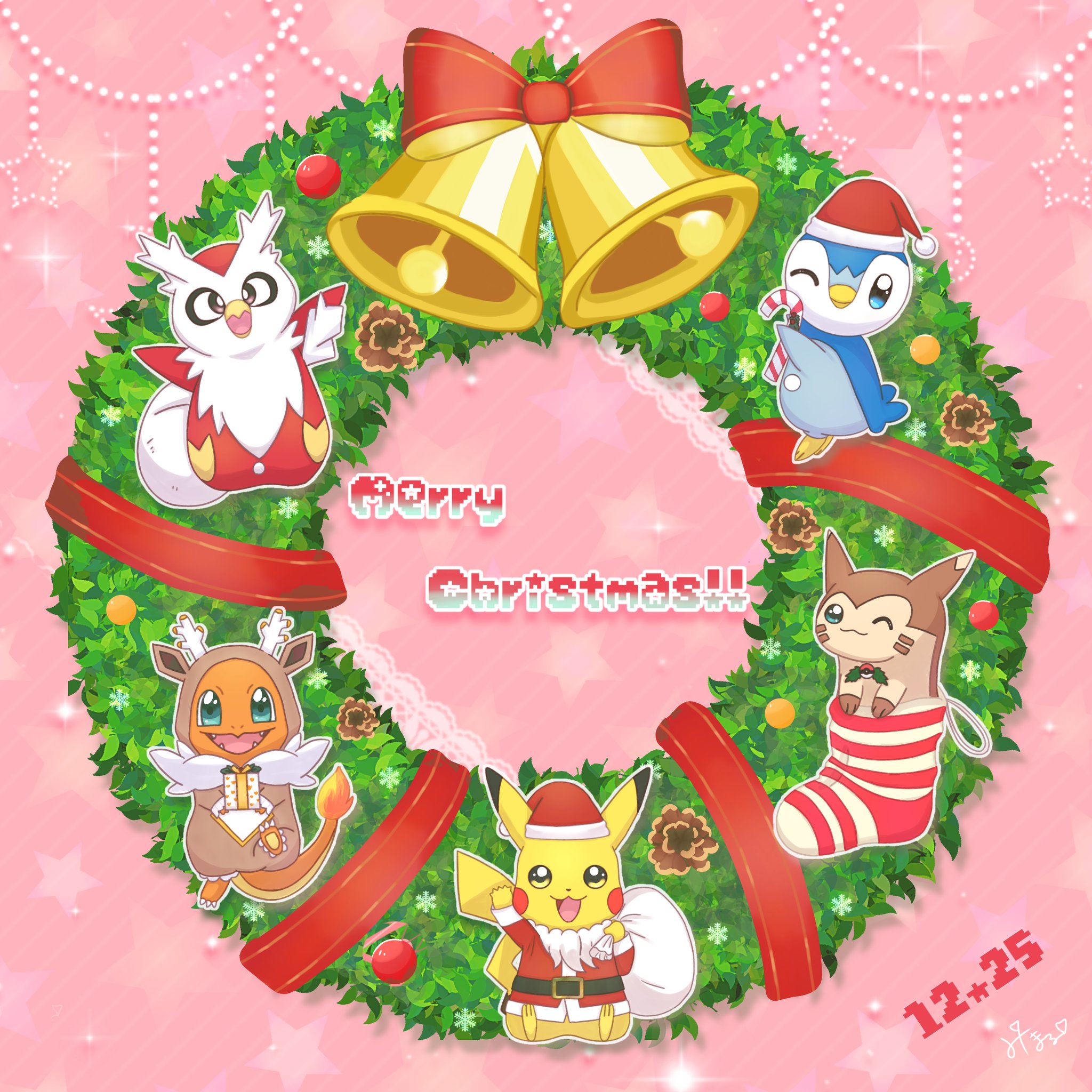 Twitter 上的 みいまる Merry Xmas クリスマス クリスマスイラスト ポケモンイラスト ポケモン絵描きさんと繋がりたい T Co 8pousc9yoz Twitter