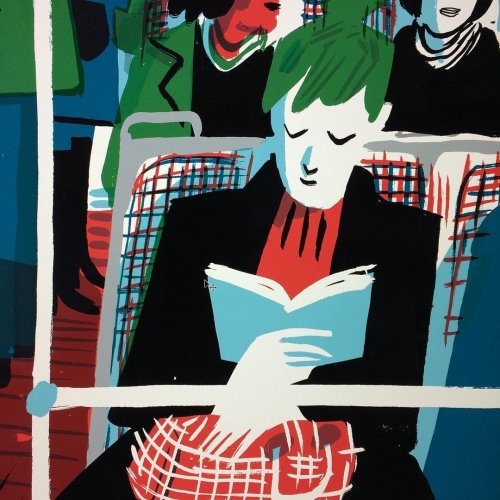Readlax_Reading's tweet image. The trip is short… reading (illustration by Joao Fazenda, bibliocolors.blogspot.com/2020/07/llibre…) #reading #trip #howtoread #readmore #readlax #speedreading
