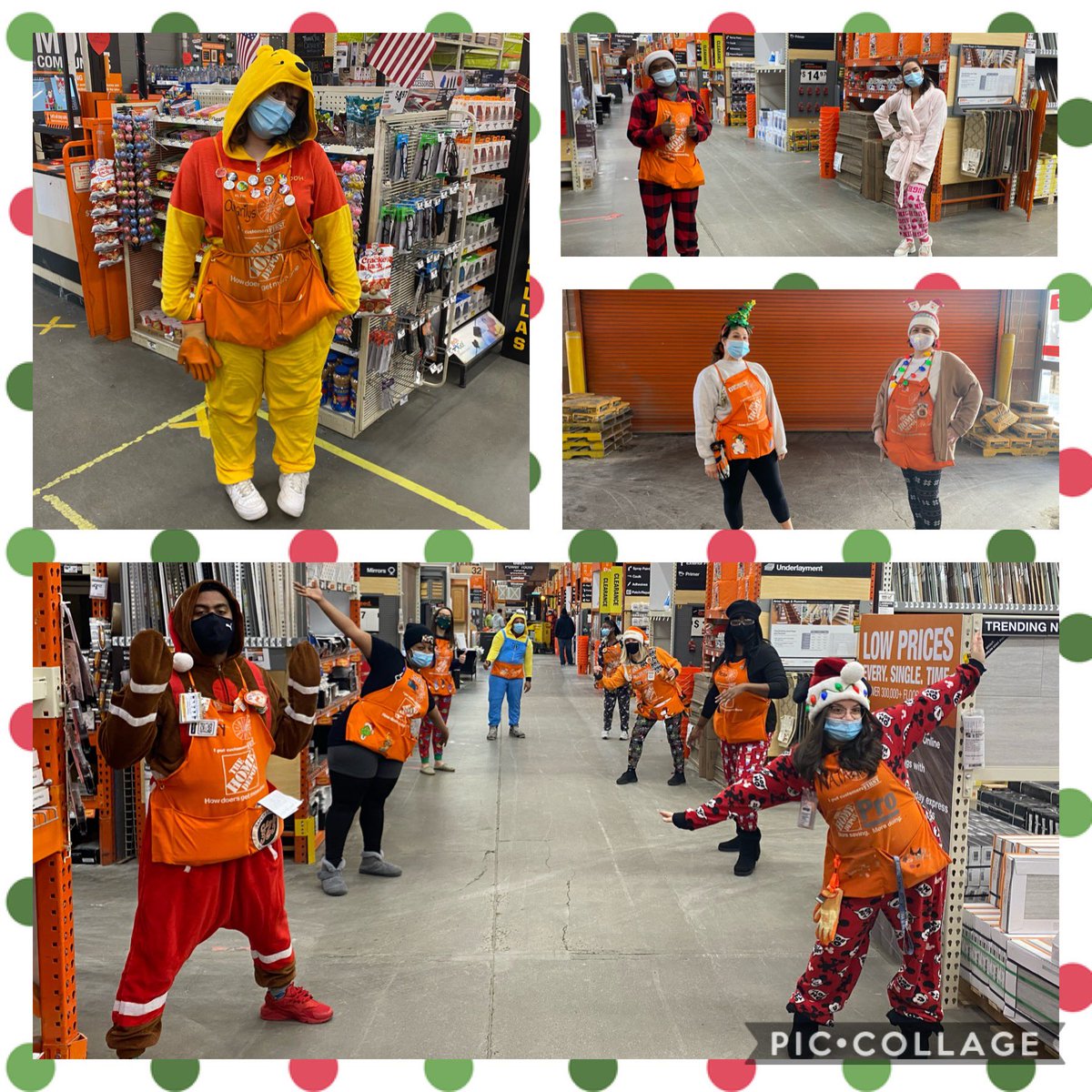 West Hartford Home Depot (@thebig10hd) on Twitter photo Christmas Eve Pajama Party! A gingerbread man, Winnie the Pooh, and a minion all clocked in today at #thebig10 Sending happy holiday wishes to everyone!! <a href="/antheyp_anthey/">Anthey Presutti</a> <a href="/ShayThomasTHD/">Shay Thomas</a> <a href="/DianeRaymond26/">Diane Raymond</a> Christmas Eve Pajama Party! A gingerbread man, Winnie the Pooh, and a minion all clocked in today at #thebig10 Sending happy holiday wishes to everyone!! <a href="/antheyp_anthey/">Anthey Presutti</a> <a href="/ShayThomasTHD/">Shay Thomas</a> <a href="/DianeRaymond26/">Diane Raymond</a>