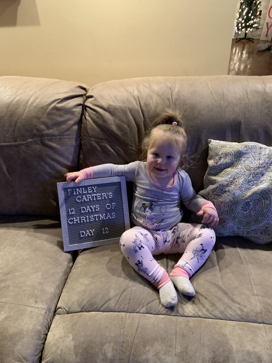 Day 12 of Finley’s 12 days of Christmas pajamas #finleycarter