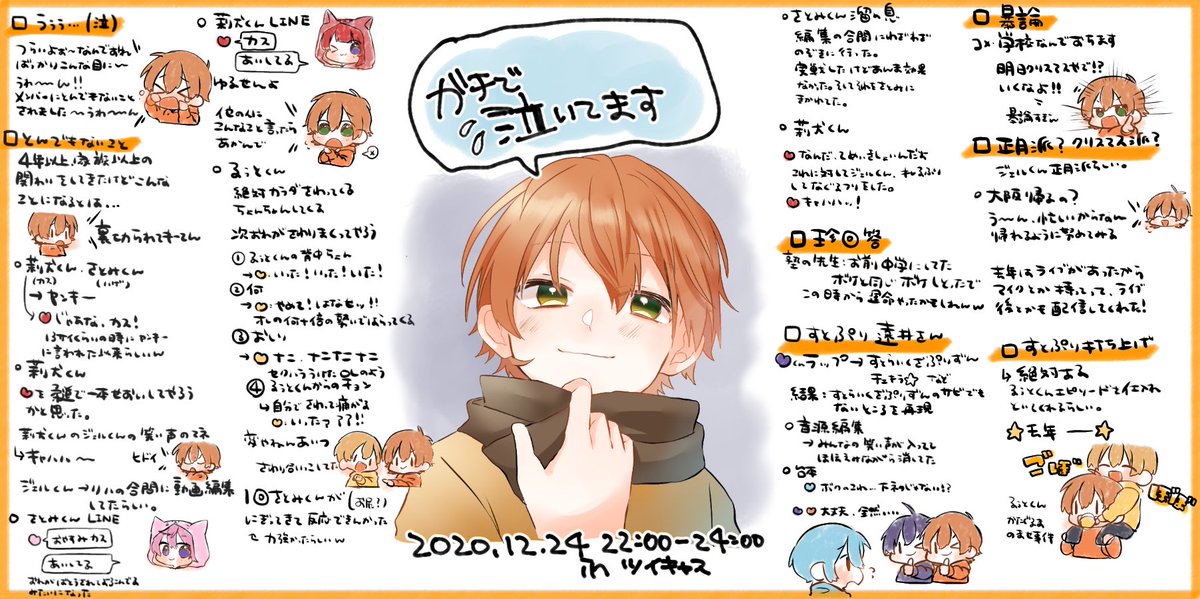 かわよいエピソードだった すとぷりギャラリー 莉犬くん ジェルくん みやび の漫画