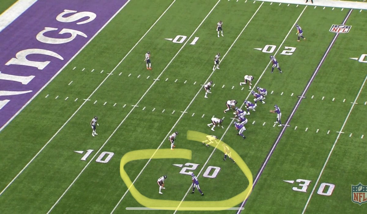 Shelley is getting picked on underneath a bit, but here Vildor bluffs press and drops, eyes on Kirk who I think I called Kurt before (too right), has his guy and underneath zone