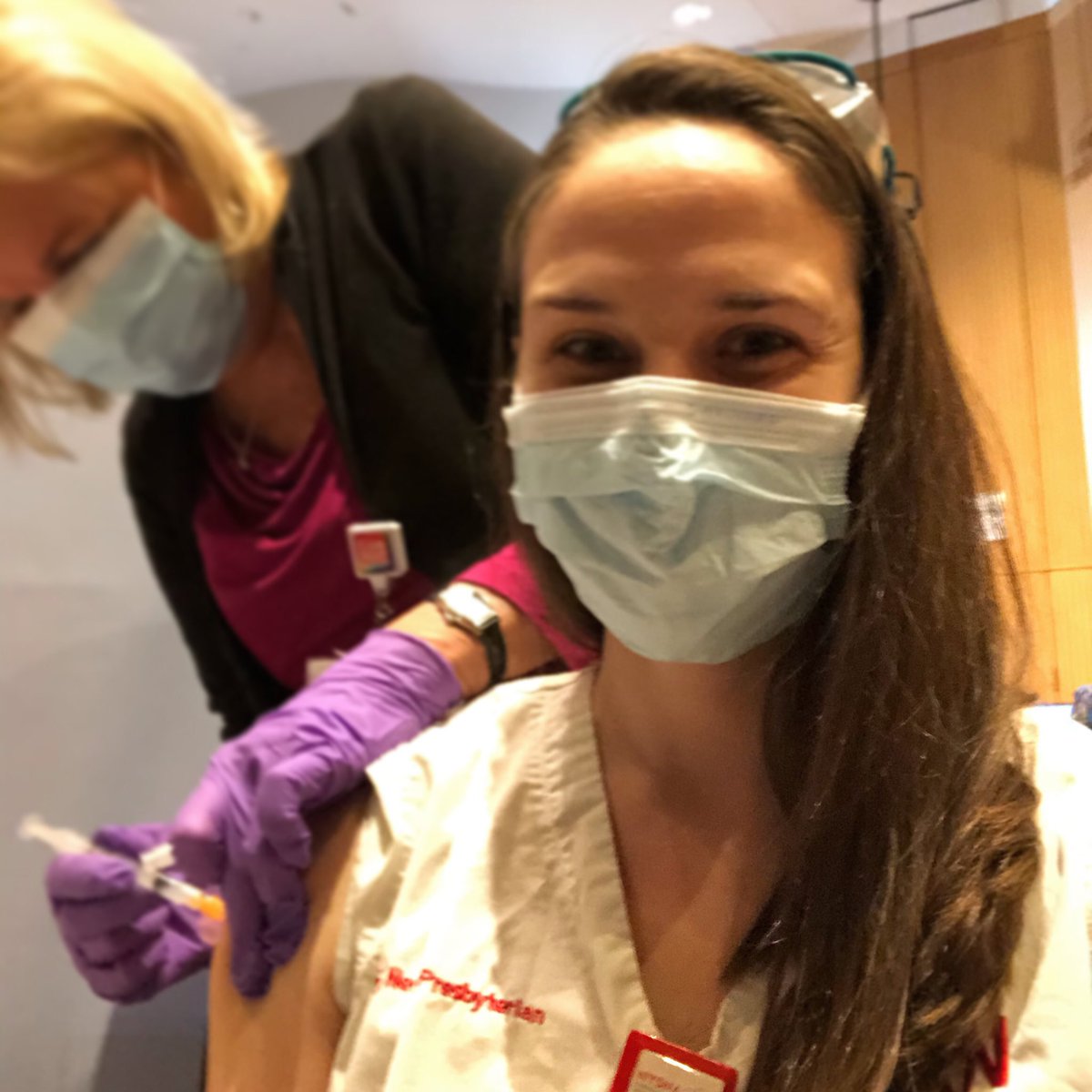 My Turn! For Humanity. 
#ThanksScience
#TheBeginningofTheEnd #VaccinesWork