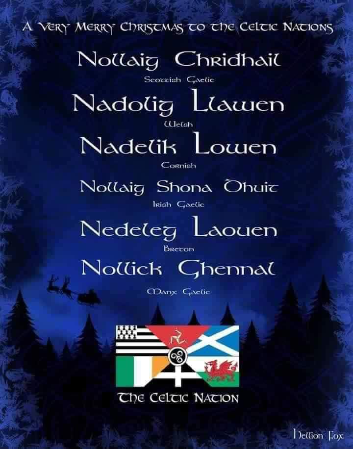 KateEvanHughes1's tweet photo. To each and everyone of us. #celticlanguage #celticnations https://t.co/P8Tpa4PZtJ