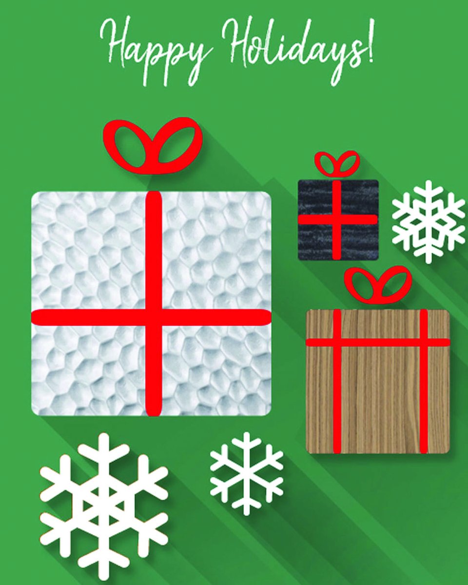 Season's Greetings and Happy New Year from everyone at Chemetal, Treefrog and InteriorArts.