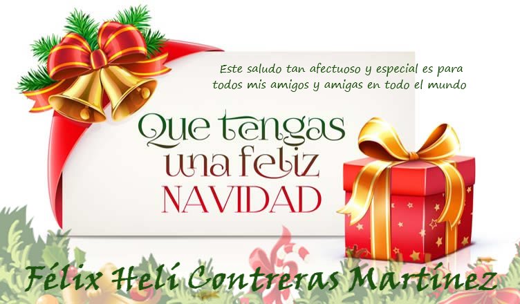 _gestionsocial's tweet photo. Feliz Navidad 2020 para todos mis amigos y amigas en todo el mundo. https://t.co/uugvC0fm3u