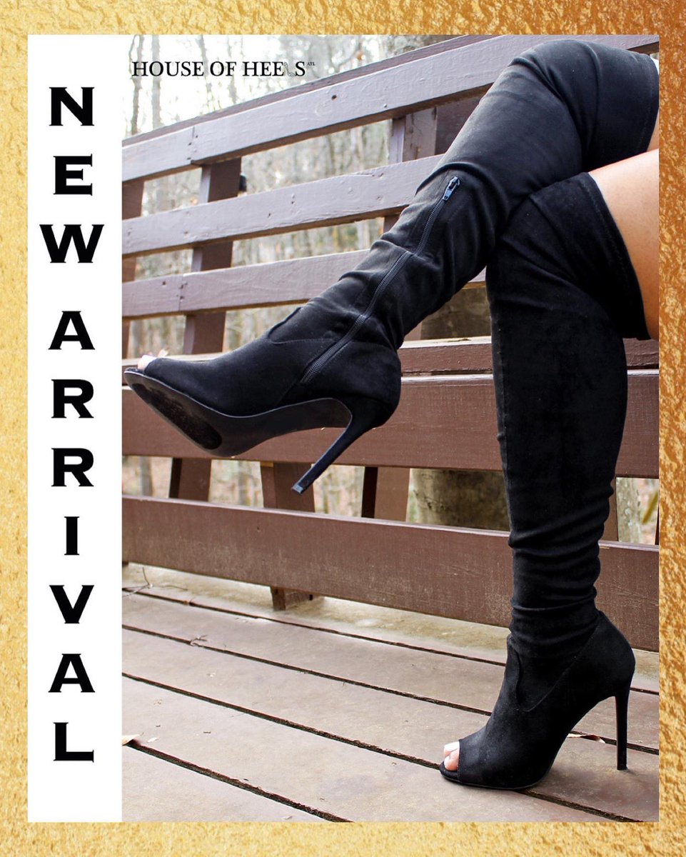 🚨LIMITED SUPPLY🚨 

The “Peep in the Night” boot came just in time for the holidays! 🎄🎅Whether your headed out for Christmas festivities or New Years Eve...THIS is the go-to boot! 

houseofheelsatl.com 🛒 

#HouseOfHeels 
#HOHATL
#WomensShoes 
#ShoeLover
#ShoesAddict