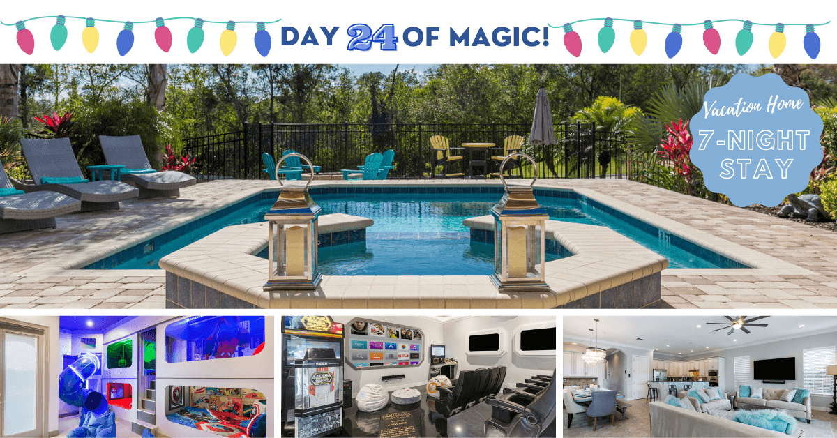 InsideTheMagic's tweet photo. LAST CHANCE! Don't miss out on your chance for a 7-Night Magical Vacation Home Stay. The perfect vacation for 2021!
#sweepstakes #25DaysofMagic #disneyworld @MagicalHomes 

https://t.co/c9UMkWQOHd https://t.co/jztpBjknFa