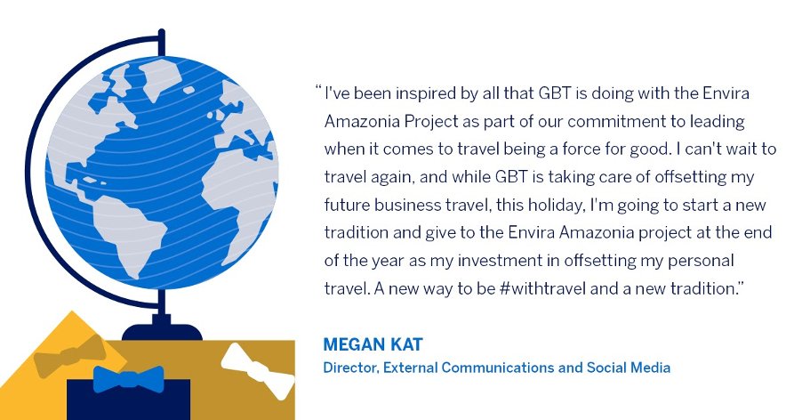 amexgbt's tweet photo. Looking for a #charitablegift idea to surprise the traveler in your life? Look no further than @Carbonfundorg, an organization that makes it easy to be sustainable while #WithTravel: https://t.co/Tutx3RVs4G https://t.co/ovrvkeRvwG