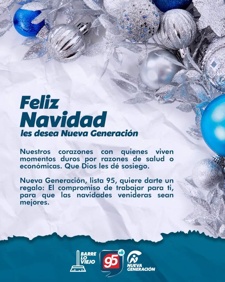NGManabi's tweet photo. El mejor regalo que podamos darte en Navidad es el compromiso de trabajar para ti.

#FelizNavidad https://t.co/9XHLKok48M