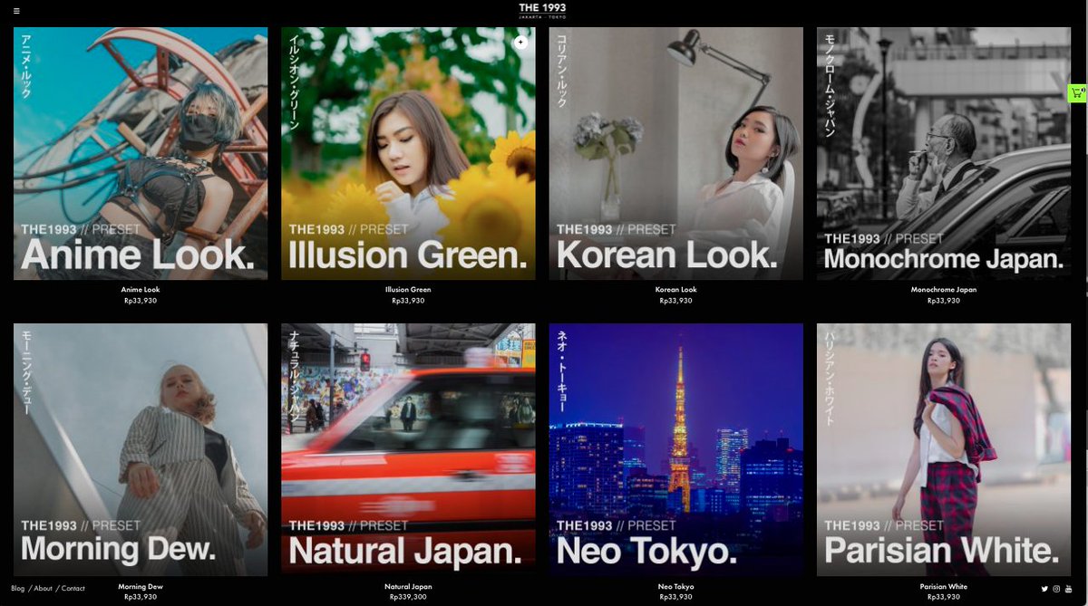 Happy christmas eve teman-teman... Ya karena besok natal dan sebentar lagi tahun baru, akhirnya preset gua sudah bisa dibeli dan di akses di mulai jam 00:00 nanti...

Yang mau mampir dan mencoba, silahkan bisa langsung kesini  the---1993.com/shop/  gomawo yoo...!!
