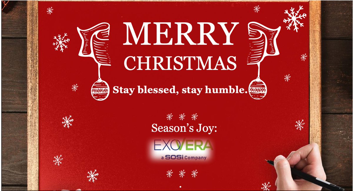 To all who celebrate: be the light now, be the light always.
We look forward to what the new year will bring.

~From all of us at Exovera