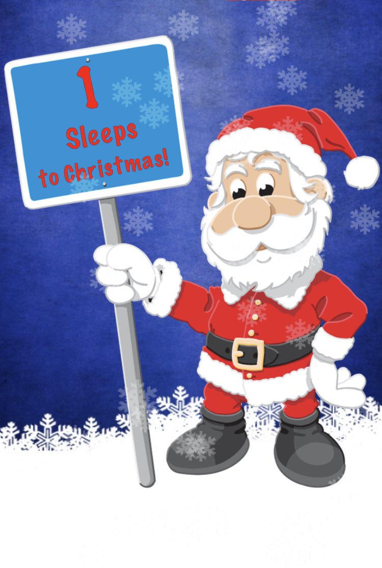 Ho ho ho... Merry Christmas to everyone have a great evening and I’m sure we’re all looking forward to Santa tomorrow, some earlier than others I would imagine...🎄🎅🏼🎄