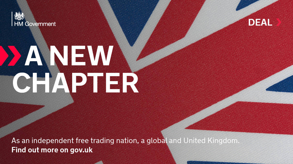 We can now take full advantage of the fantastic opportunities available to us as an independent trading nation, striking trade deals with other partners around the world.
