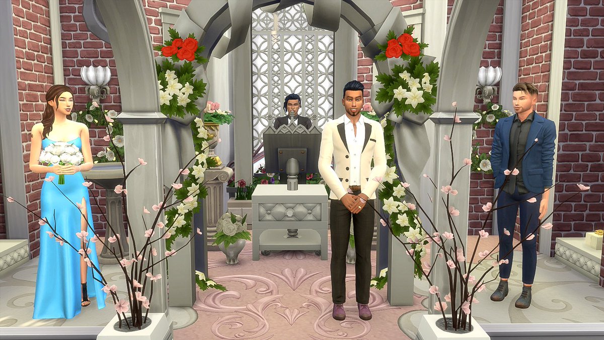 Solxsims's tweet photo. My babies wedding ❤️🥺 https://t.co/KdJnG7a1OR