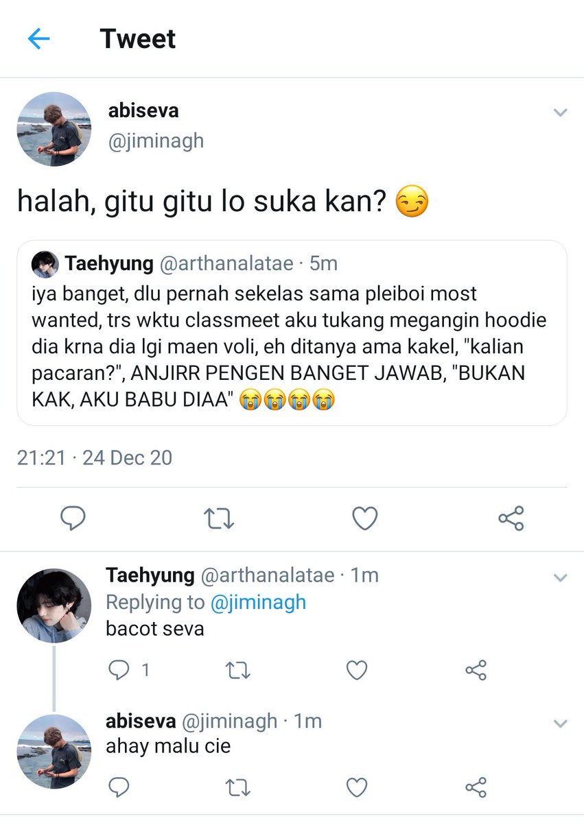 kookv_fess's tweet photo. kvf!
kv short au;
— who?

Perkara most wanted, curahan hati Arthanala Taehyung, dan otak encernya Jeongguk Kavindra yang cuma berguna kalau pelajaran.

 https://t.co/E38tAUK0n9