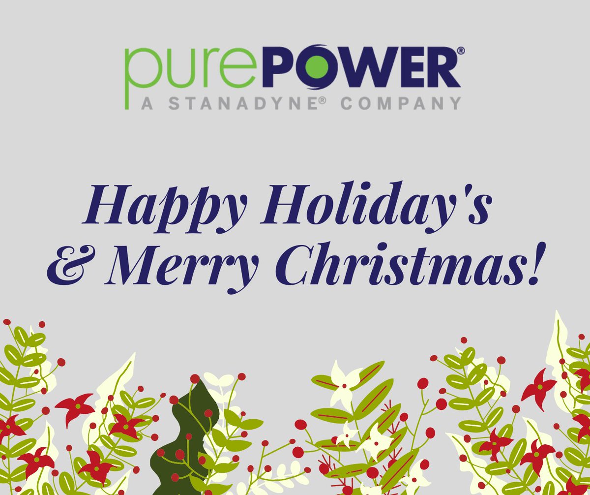 purepowertech's tweet photo. Peace and joy to you and your family this holiday season from all of us at PurePower Technologies. 

#purepowertechnologies #madeintheusa #stanadyne #dieselengines #diesel #purepower #dieselfuelinjectionsystems https://t.co/7o9Si4JChy