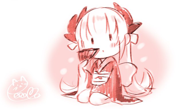 めりくりー🎄
玉ぺろサンタのクリスマスプレゼントじゃよ～
8まいめ🎅🎁しゅ〜やん VSS教徒さん(@2bxxuyEGJ4GoGO9)からのリクエスト「FateGOの清姫というキャラです!」 