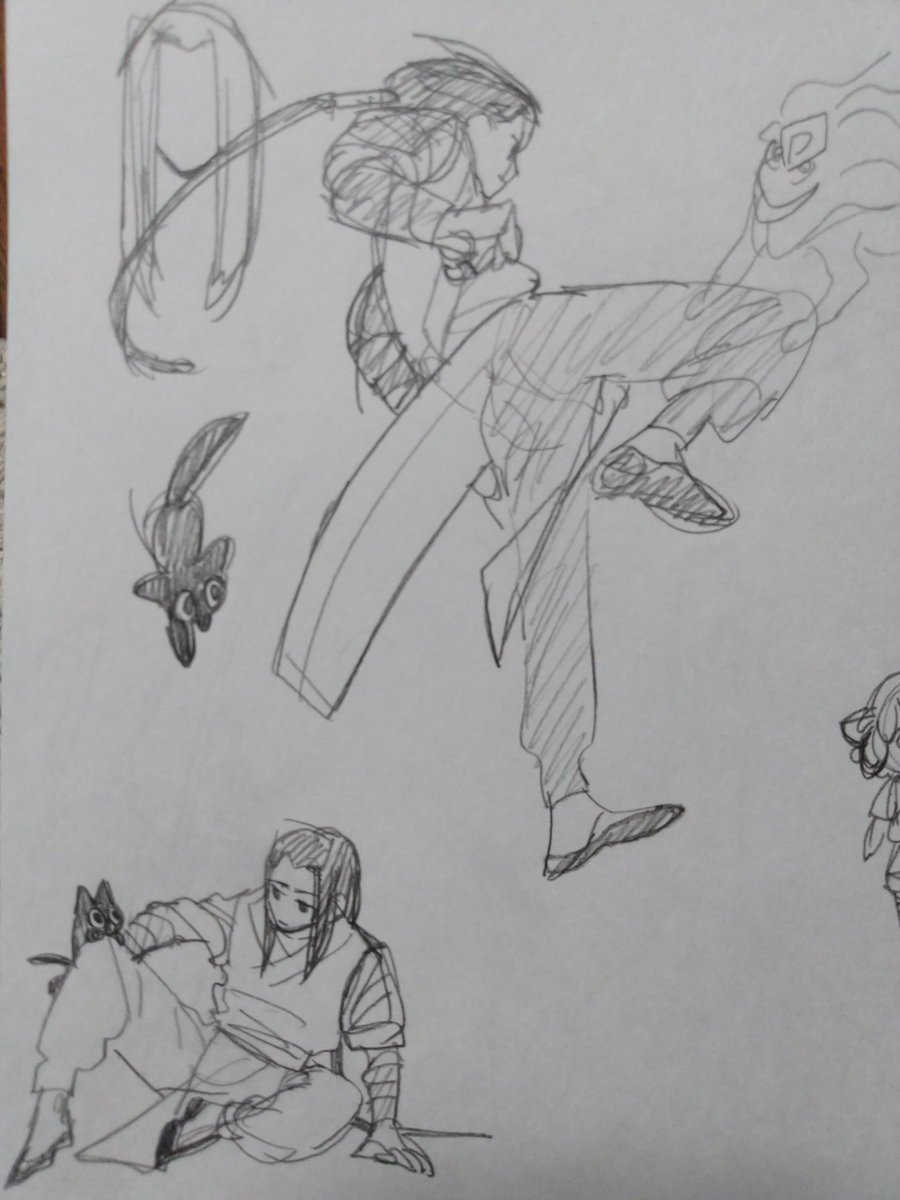 ところで、ろしゃお落書きです。 