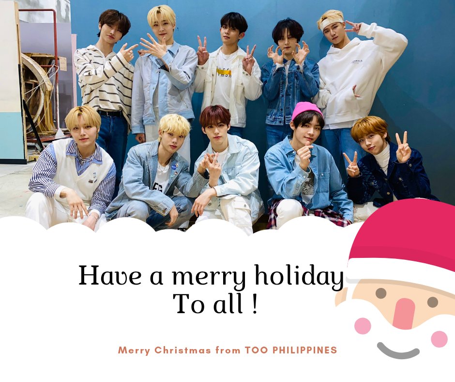TOO_Philippines's tweet photo. Sending lots of peace and joy to you and your family this Christmas season TOOgether ❤️🎄🌲 

#TOO #티오오 #메리코니스마스투게더 https://t.co/7EwzPYFsVf