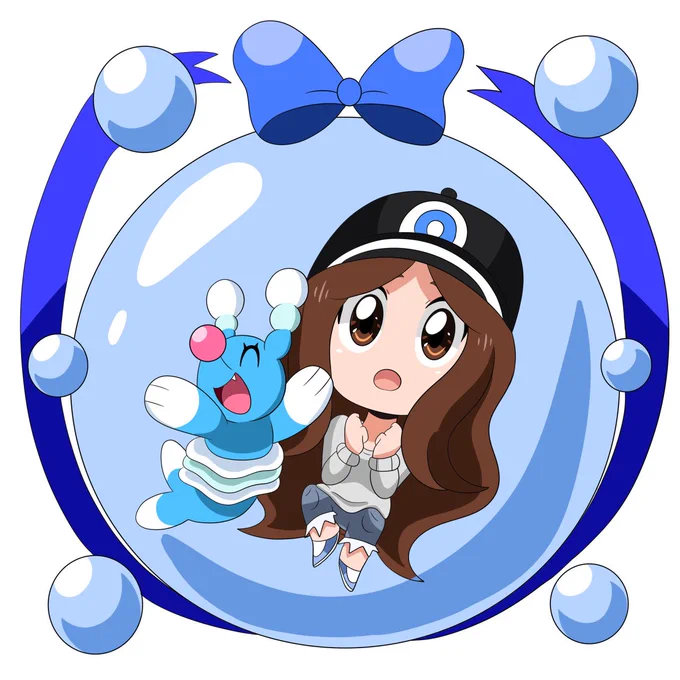 people were doing trainer Christmas ornaments for Viser League, so I jumped in on it too❄️

#ViserLeagueTournament 