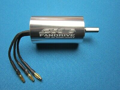 it's built around a turnigy sk3 inrunning brushless motor designed for 90mm EDFs, with an operating point of 29.6V and 22,000 RPM chosen to produce a mechanical power output of roughly 3.5 horse. Additionally, preliminary numbers were derived from a flight speed of 734 ft/s