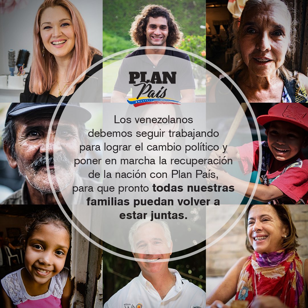 En estas navidades deseamos que pronto pueden estar todas las familias unidas disfrutando en un país libre. Pueden estar seguros que tenemos un plan para lograrlo. Seguiremos recorriendo Venezuela con un programa de esperanza y futuro. #TenemosUnPlan