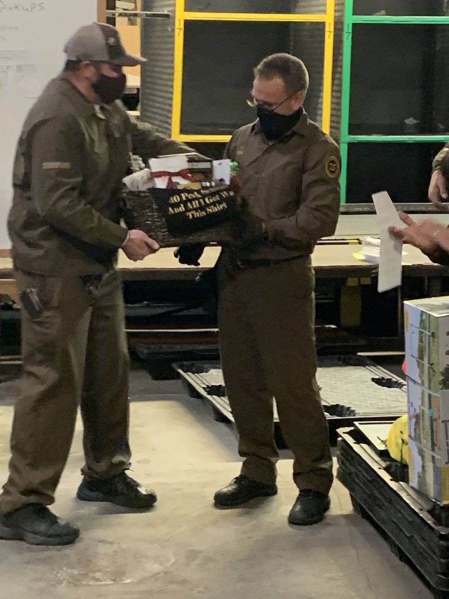 This kicked my day off just right. 40 peaks and Tony Vickery is hanging it up!  Said it’s been a great ride but this is the best peak he has had!  Lots of great gifts and love felt from the Broomfield team!  The hat with the Safe Driving Pins is simply amazing! Well done Tony...