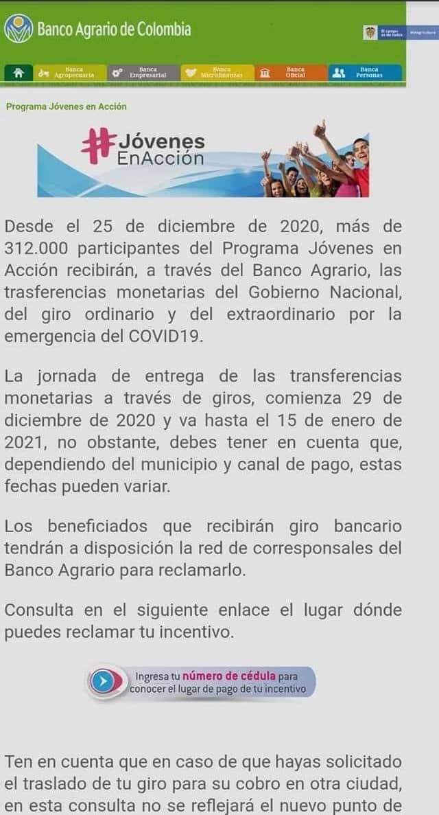 Yeferso93093666's tweet photo. #JeaNoCumple al parecer se les olvido decirles a banco agrario que el 6 pago no va https://t.co/tDBYqbimVG