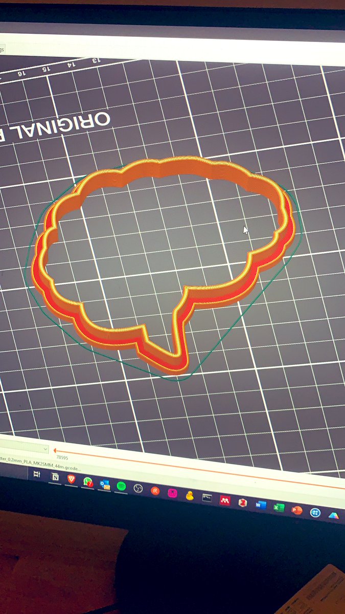 Xmas in Lockdown has been a good excuse to turn on the 3D printer &amp; make Gingerbread brains for the House of Neurophiles 🔧 🧠 🍪