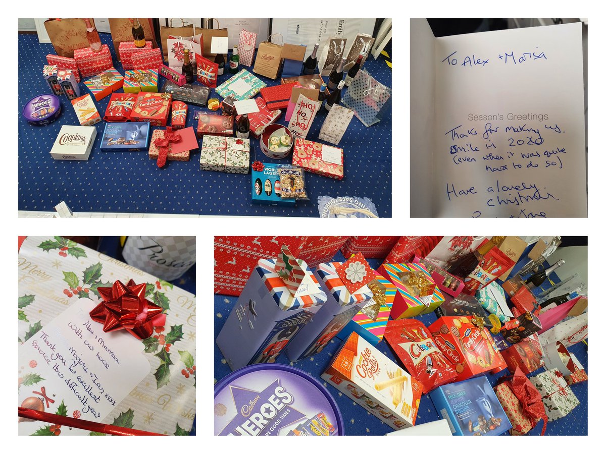 At the end of a very hard year in so many ways, when it has been easy to forget to be kind, its heartwarming to see how much we are appreciated and thought of by our wonderful customers <a href="/MarisaTowler/">Marisa Towler</a> <a href="/JamesTCobbler/">James Timpson</a>