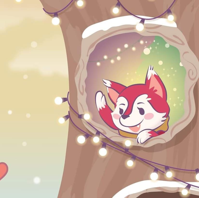 pinkiarts's tweet photo. Hoping the holiday season has been peaceful, healthy, and enjoyable to date!  Merry Christmas and Happy New Year! ❤❤❤😘🤗❄🎄🎁
.
#pinkiart #lennaxreina #dillyfox #friendship #bunny #fox #snowday #holidayseason #holiday2020 #present #christmas #socialdistancing #maskup https://t.co/4gUtCMayzK