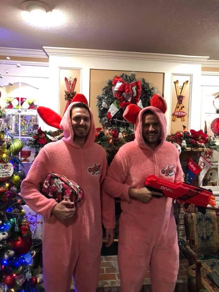 TBT that’s appropriate for today!  LOL. These two are always good for plenty of laughs during the holidays. Love you boys!! #SWATBunnies?