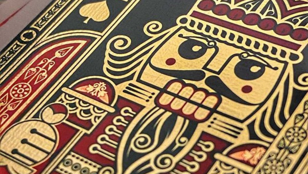 portfolio_52's tweet photo. Check out the close-up details of @kingswildproject's #Nutcracker deck!
This cool pic was shared with us from #P52collector @justicebeaver07! #MerryChristmas!
#playingcardphoto #collectingplayingcards #christmastime #christmas #rareplayingcards #kingofspades #christmasmagic https://t.co/Qhh8iMuD1W