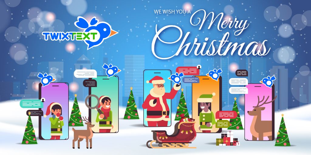 TwixTextSMS's tweet image. #Twixtext thanks you🤗 for always preferring us! We will continue to connect more users with their customers with effective messaging solutions and more.

❄️🎄🎁We wish you a Merry Christmas and Happy Holidays, that you enjoy it in peace, prayer and family unity 👪 🎄❄️