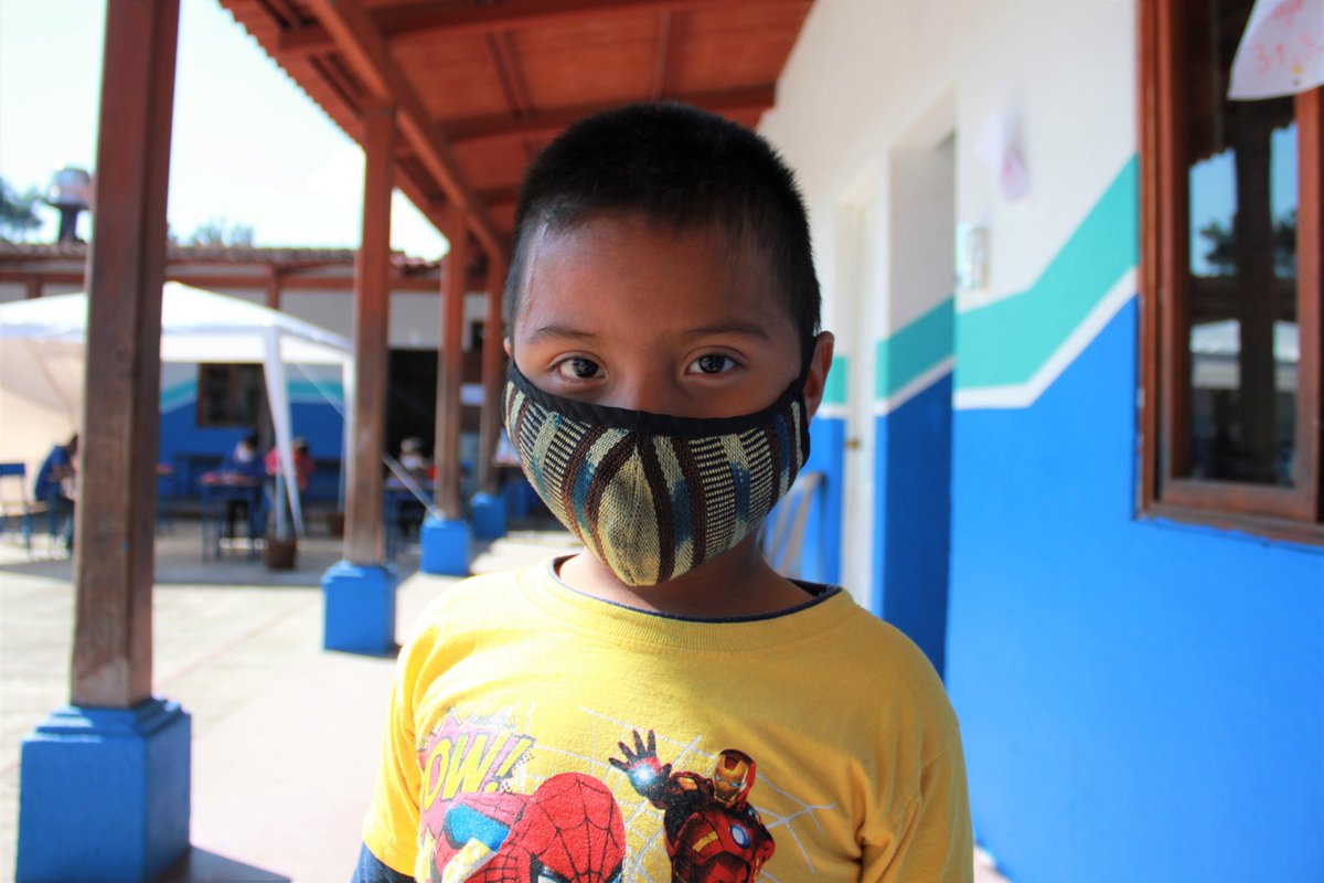 Ty_New's tweet photo. For just $45/month, you can give them that, helping their families break the cycle of poverty. Let's put some smiles behind these masks. There are only 8 more to be sponsored, and you can start your impact today by visiting https://t.co/tbsmWOS6T3. Thank you and Merry Christmas! https://t.co/PMJvZSmALw