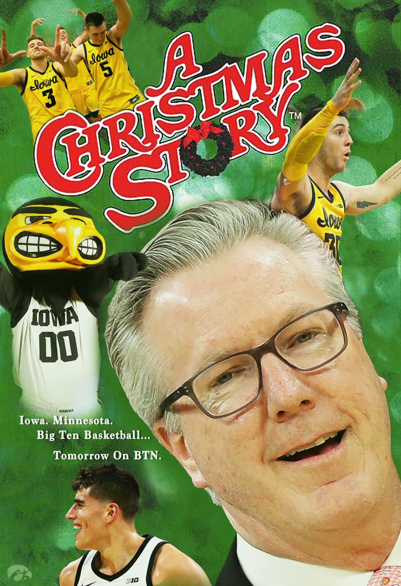 IowaHoops's tweet photo. Tomorrow: Big Ten Holiday Hoops! 

Triple-dog-dare ya to find a better conference in the country. 

#Hawkeyes https://t.co/q89JtDmSFZ