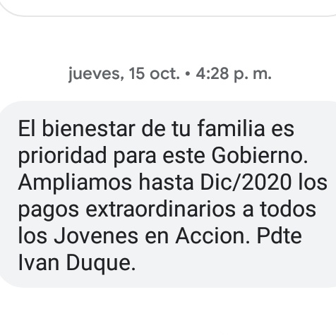 JakelineSandov4's tweet photo. @JovenesAccionCo @BancoAgrario @PiconPrado @ProsperidadCol @SusanaCorreaBor @SENAComunica @Diego_Molano @infopresidencia @EstradaCarlosM @DNP_Colombia Exijimos respeto y la verdad ante cualquier situacion o circunstancia, nos están mintiendo y ausentado el pago extraordinario del mes de diciembre, cuando en repetidas ocasiones nos mintieron con la supuestra entrega del mismo
#JeaNoCumple #SusanaCorreaNoCumple #IvanDuqueNoCumple https://t.co/EFYmpxB0Ok