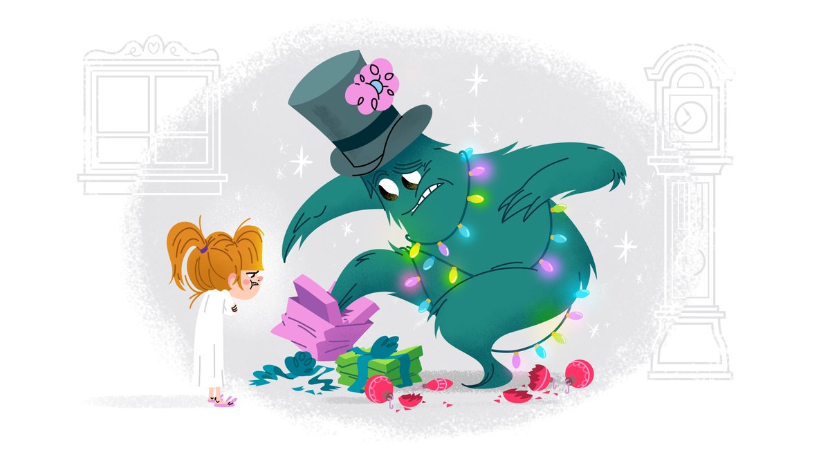 When Frosty's magic hat lands on your Christmas tree. Merry Christmas!!