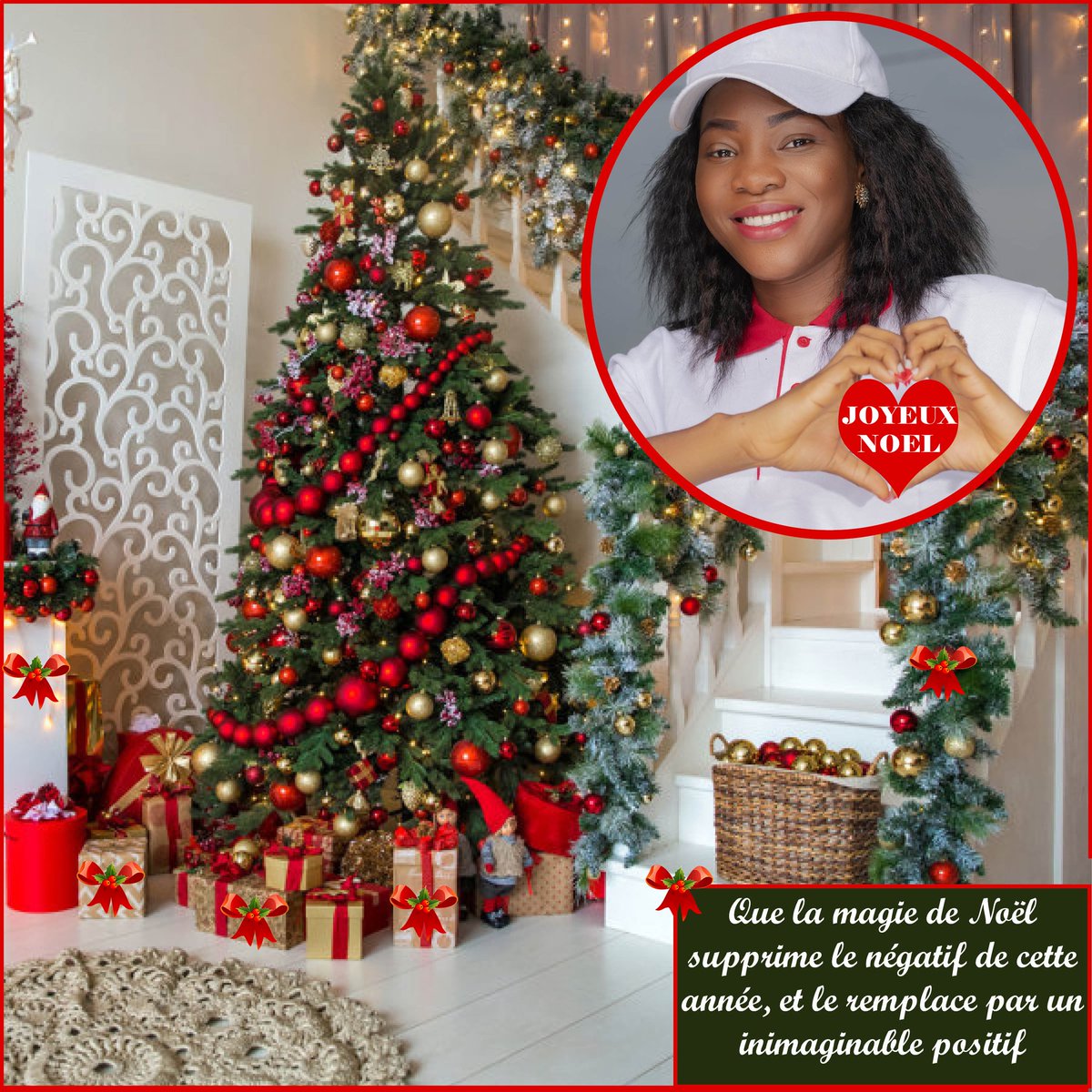 Ayez une très belle fête de Noël... Que la grâce du Christ nous embrase de toutes parts et nous fassent d'heureux jours...

Love y'all ! ❤️